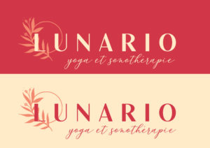 création offre éclosion logo yoga lunario line Pauvert la main au coeur graphiste