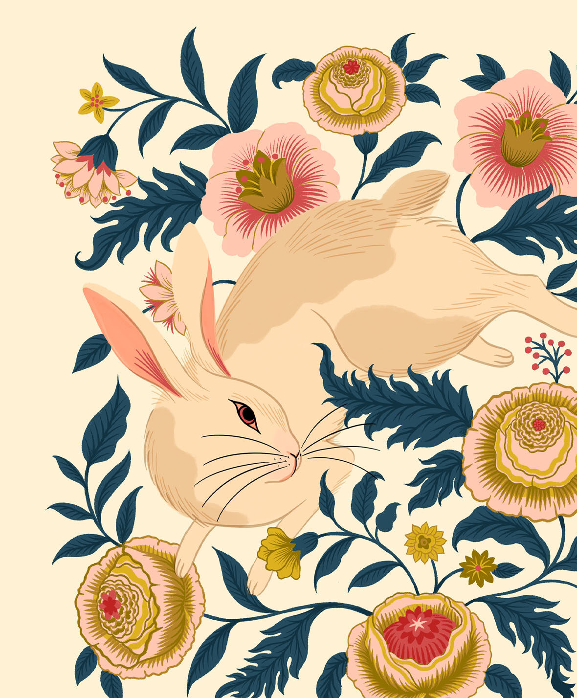Line Pauvert illustration chien animal tigre illustratrice Angoulême Charente bordeaux livres affiche oracle revue magazine bien-être
