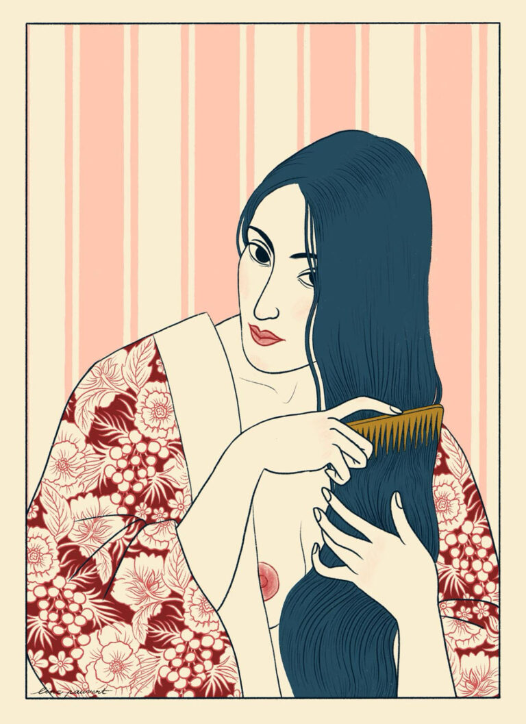 Line Pauvert illustration illustratrice Angoulême Charente bordeaux livres affiche oracle revue magazine bien-être