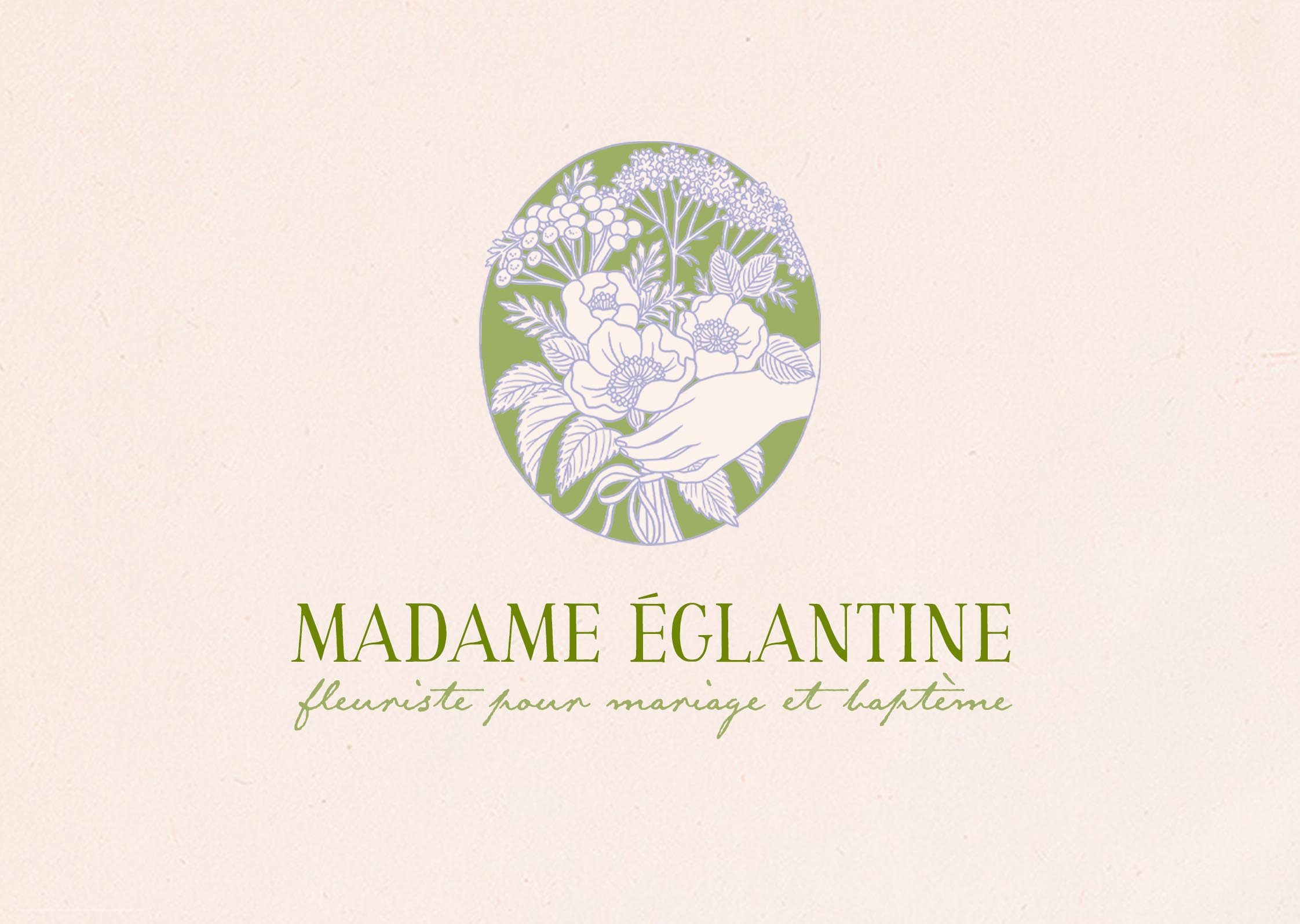 logo fleuriste mariage